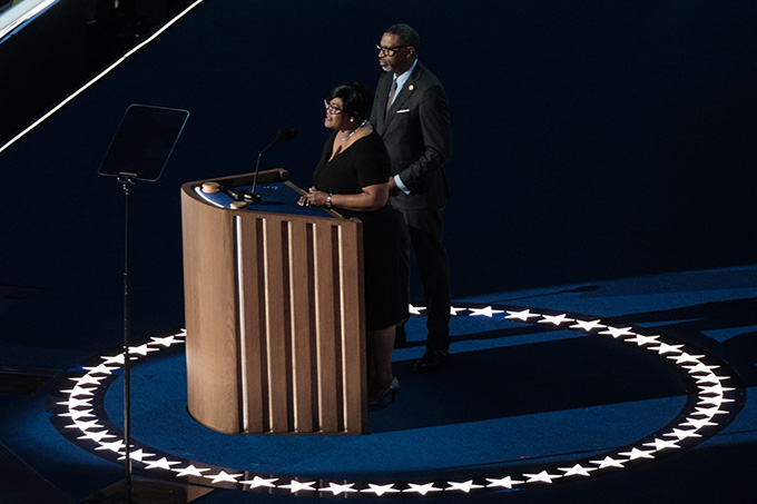 President & CEO Melanie Campbell, gave remarks on the main stage at the 2024 Democratic National Convention. She also joined civil rights leaders in honoring reverend Jesse Jackson. 